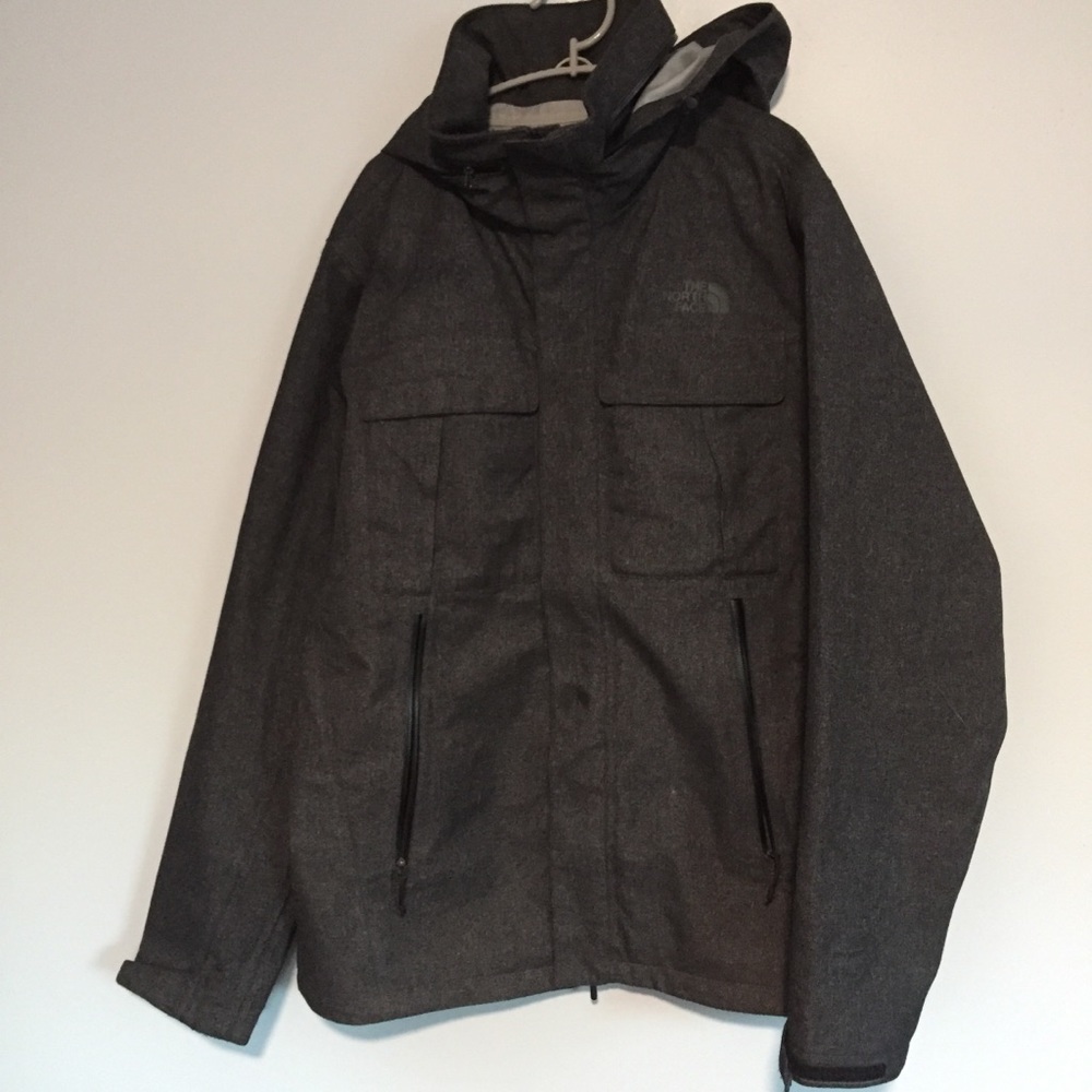 The North Face Men's Dark Gray Hooded Jacket